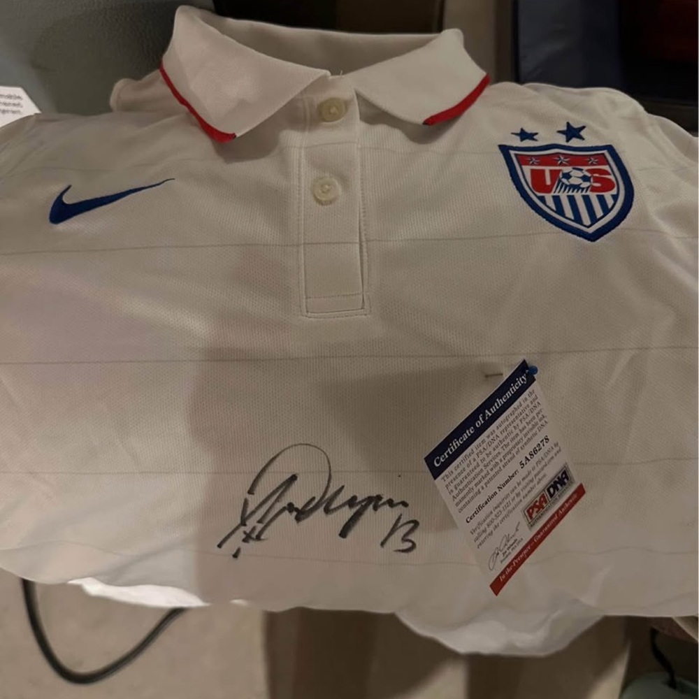 SOLD Authentic Alex Morgan Autographed Jersey